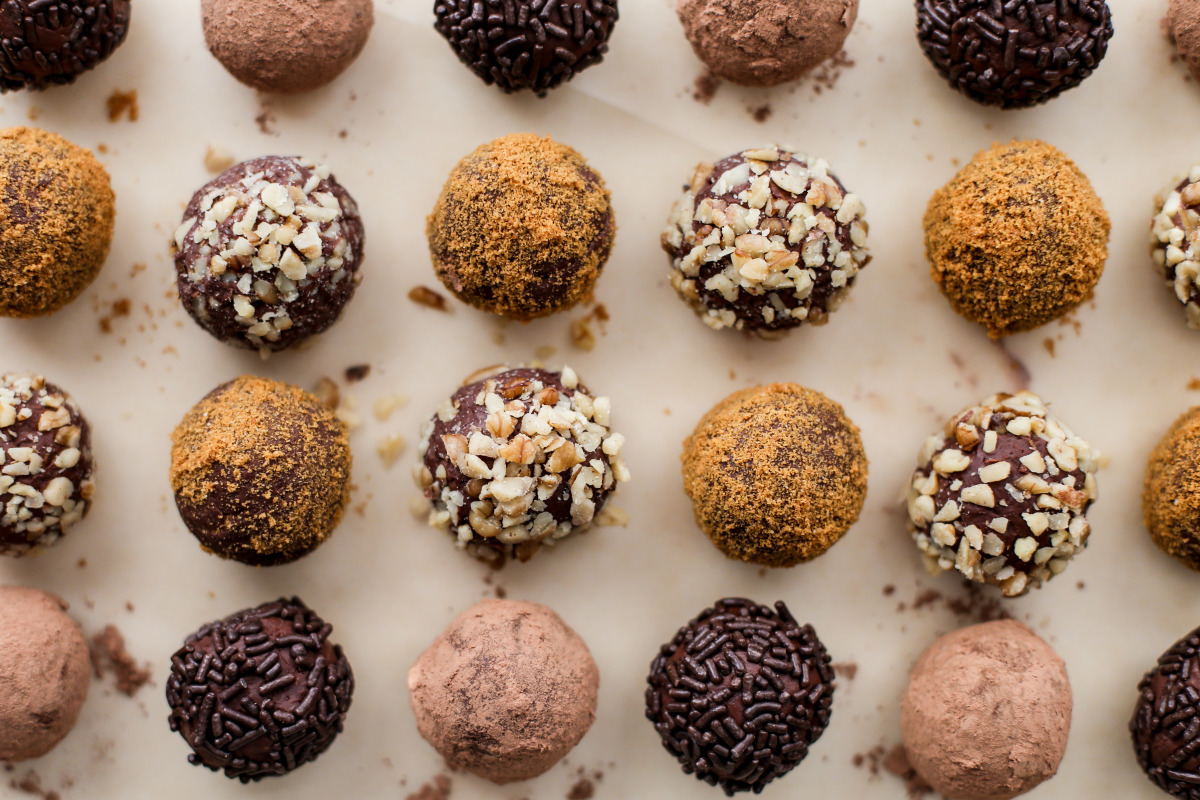 Truffle recipe sale with condensed milk